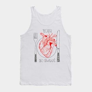 Your Heart so sweet Tank Top